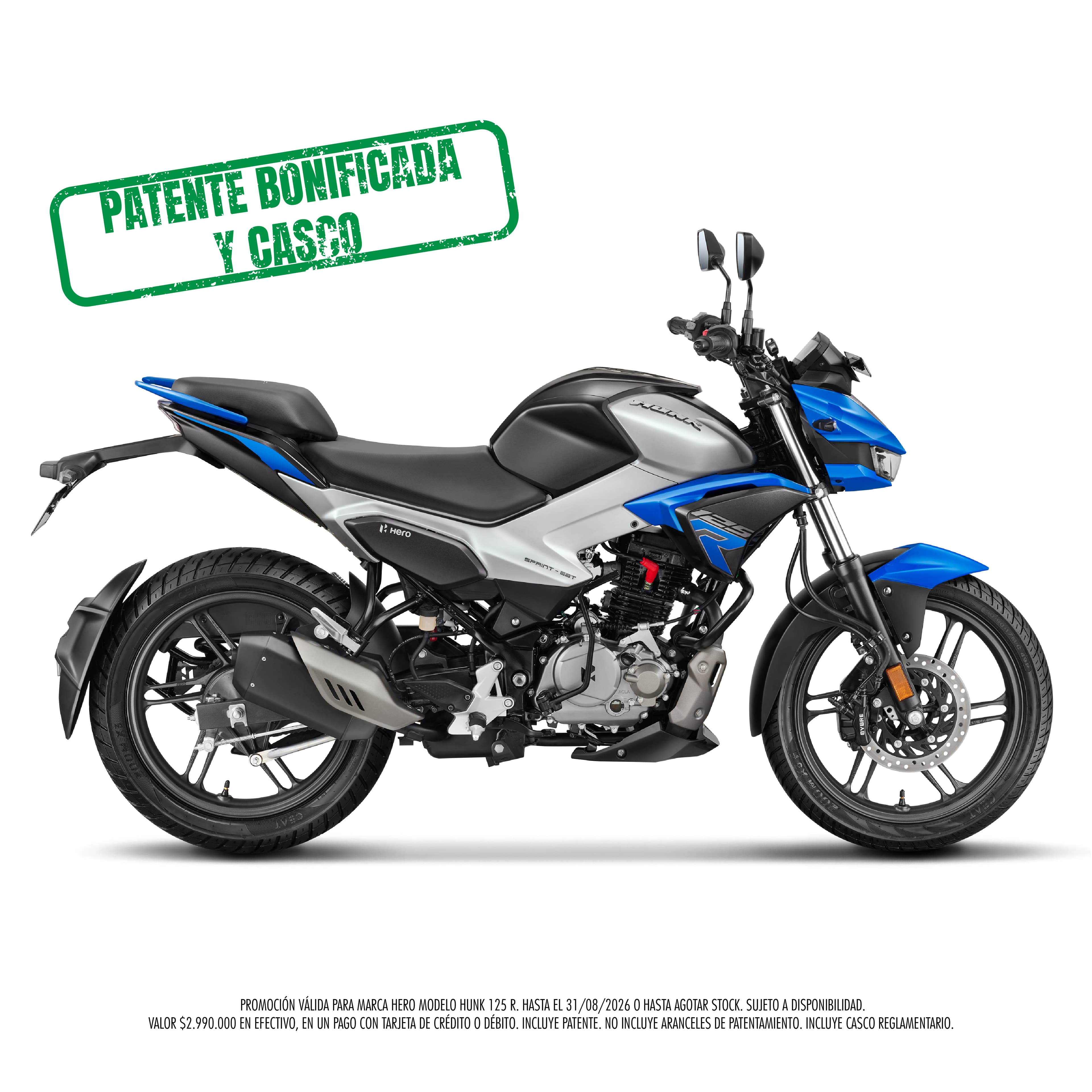 HERO HUNK 125 R