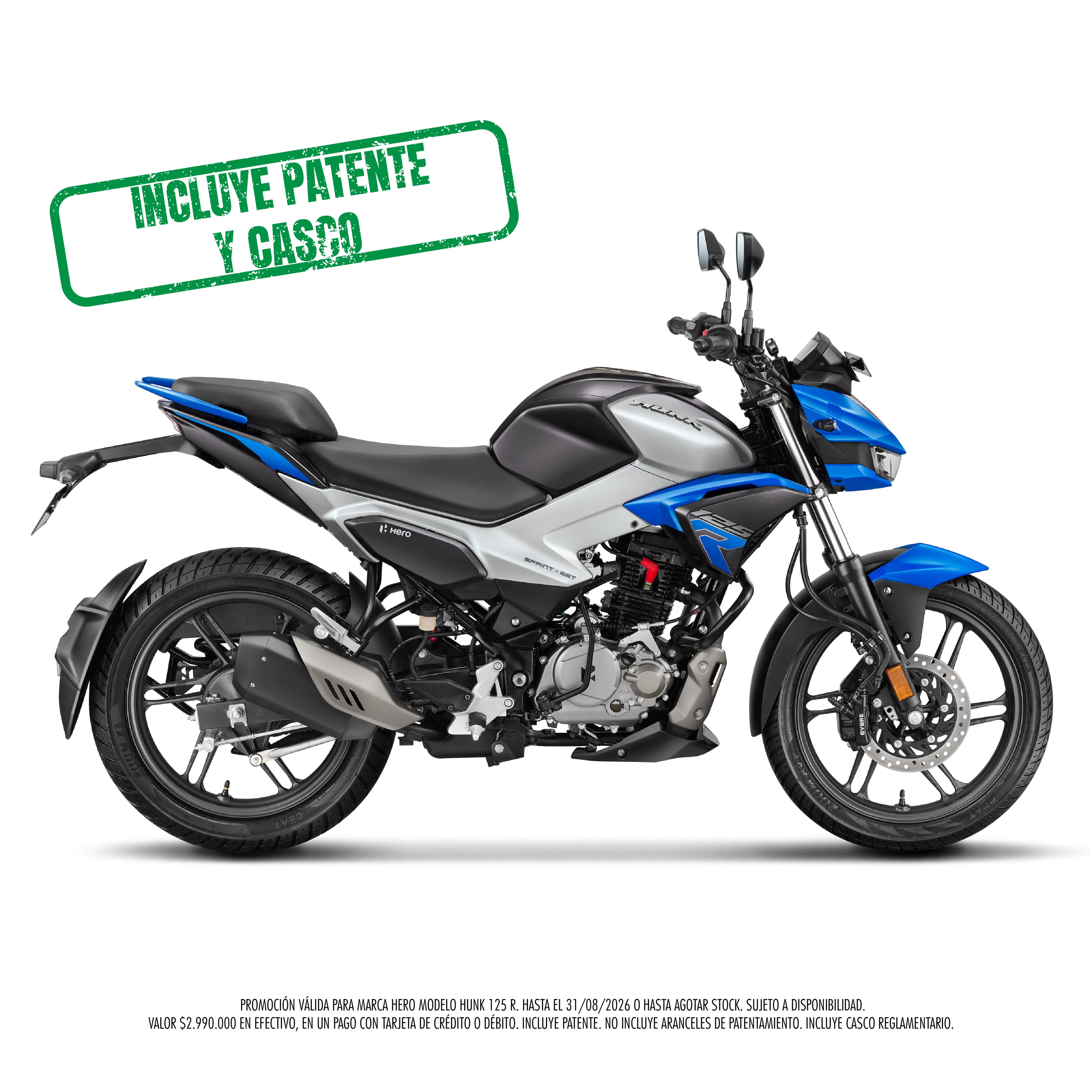 HERO HUNK 125 R