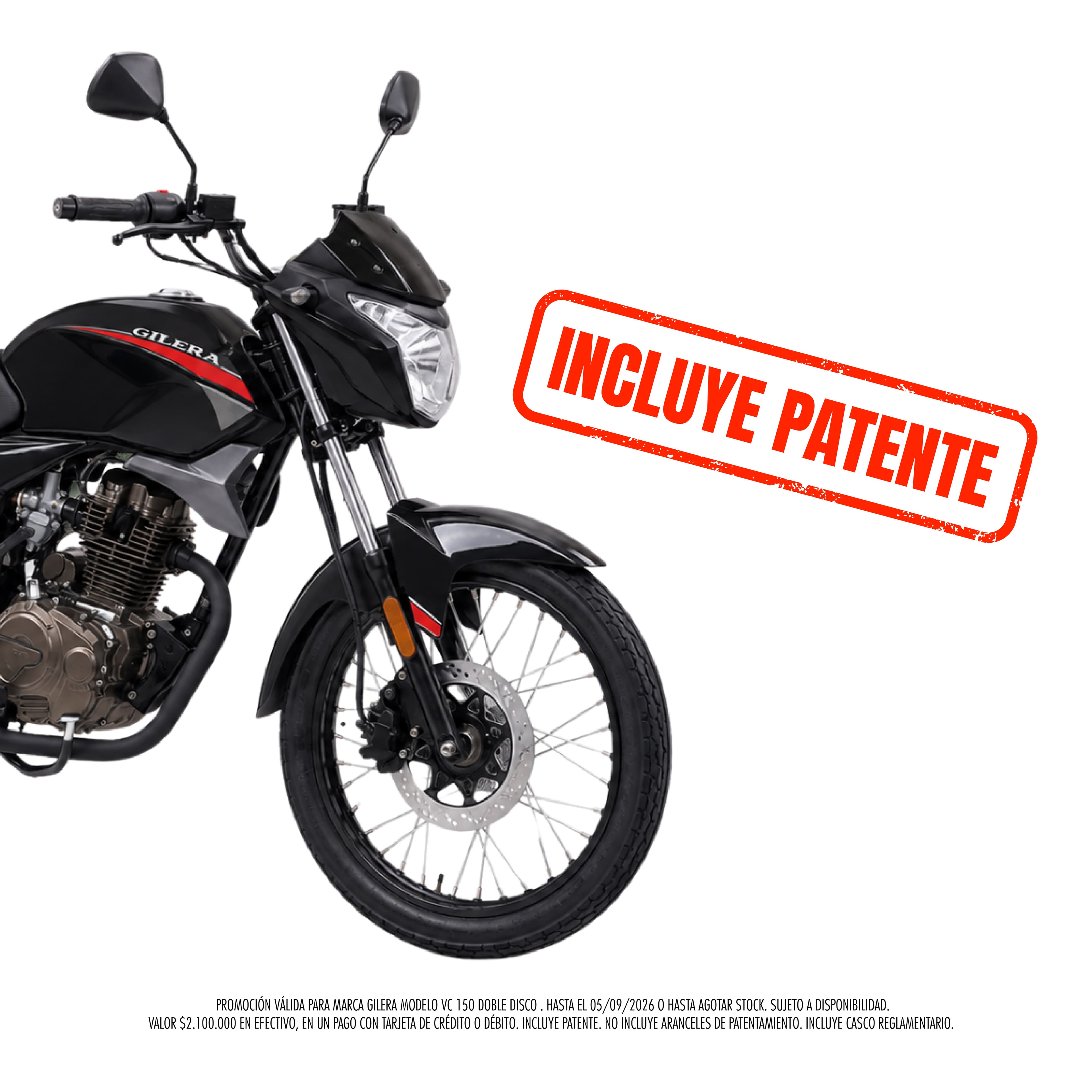 GILERA VC 150 DOBLE DISCO
