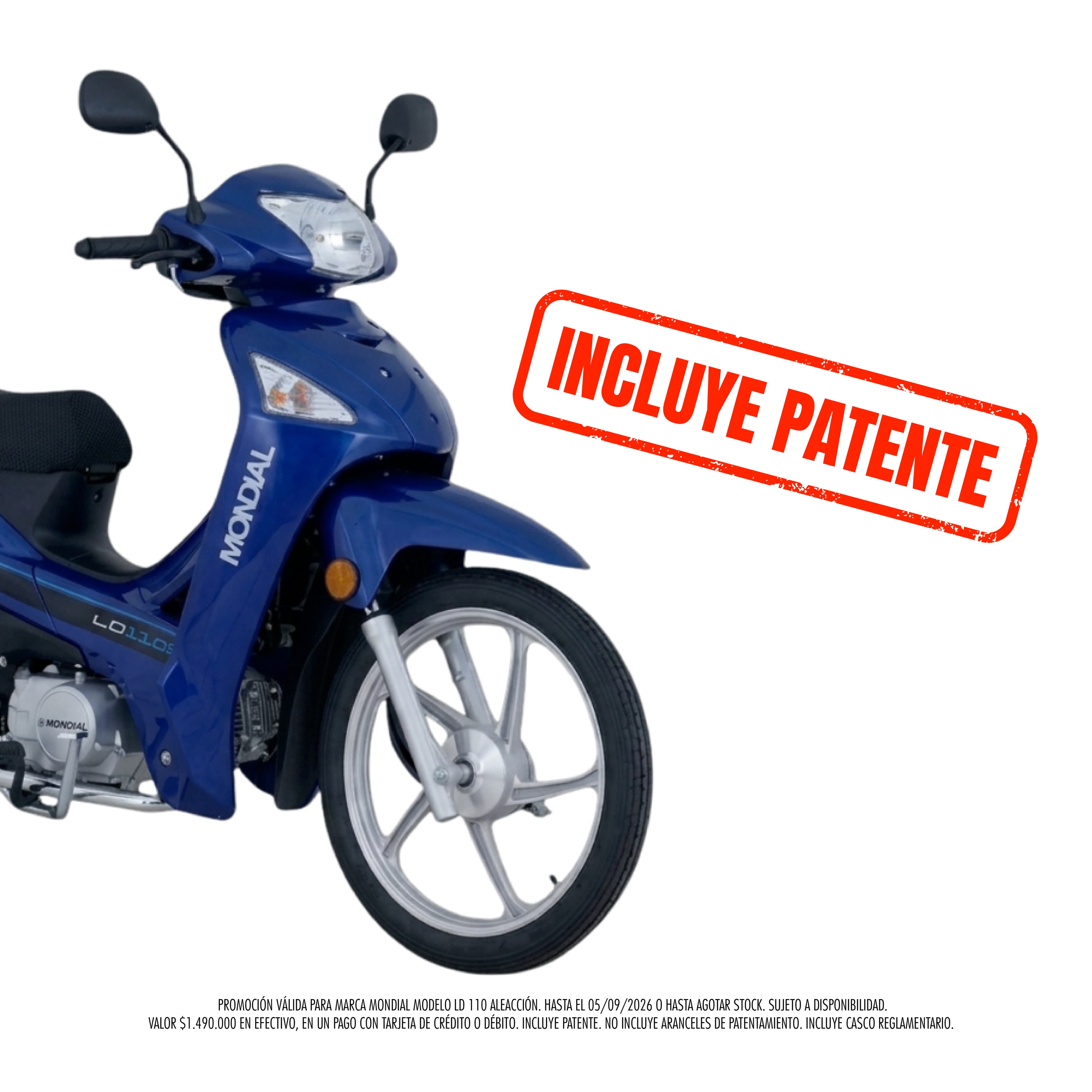 MONDIAL LD 110 ALEACIÓN