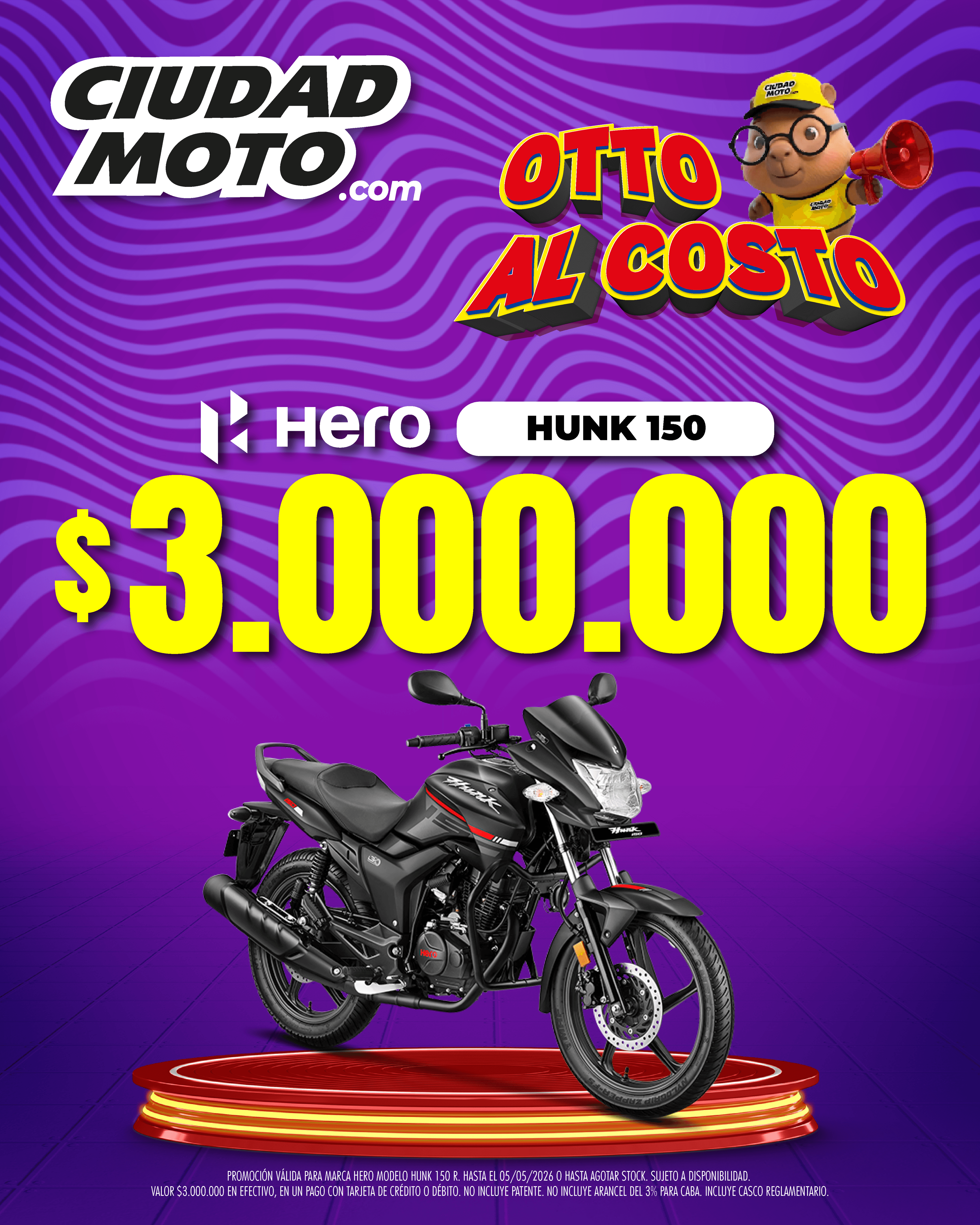 Hero HUNK 150