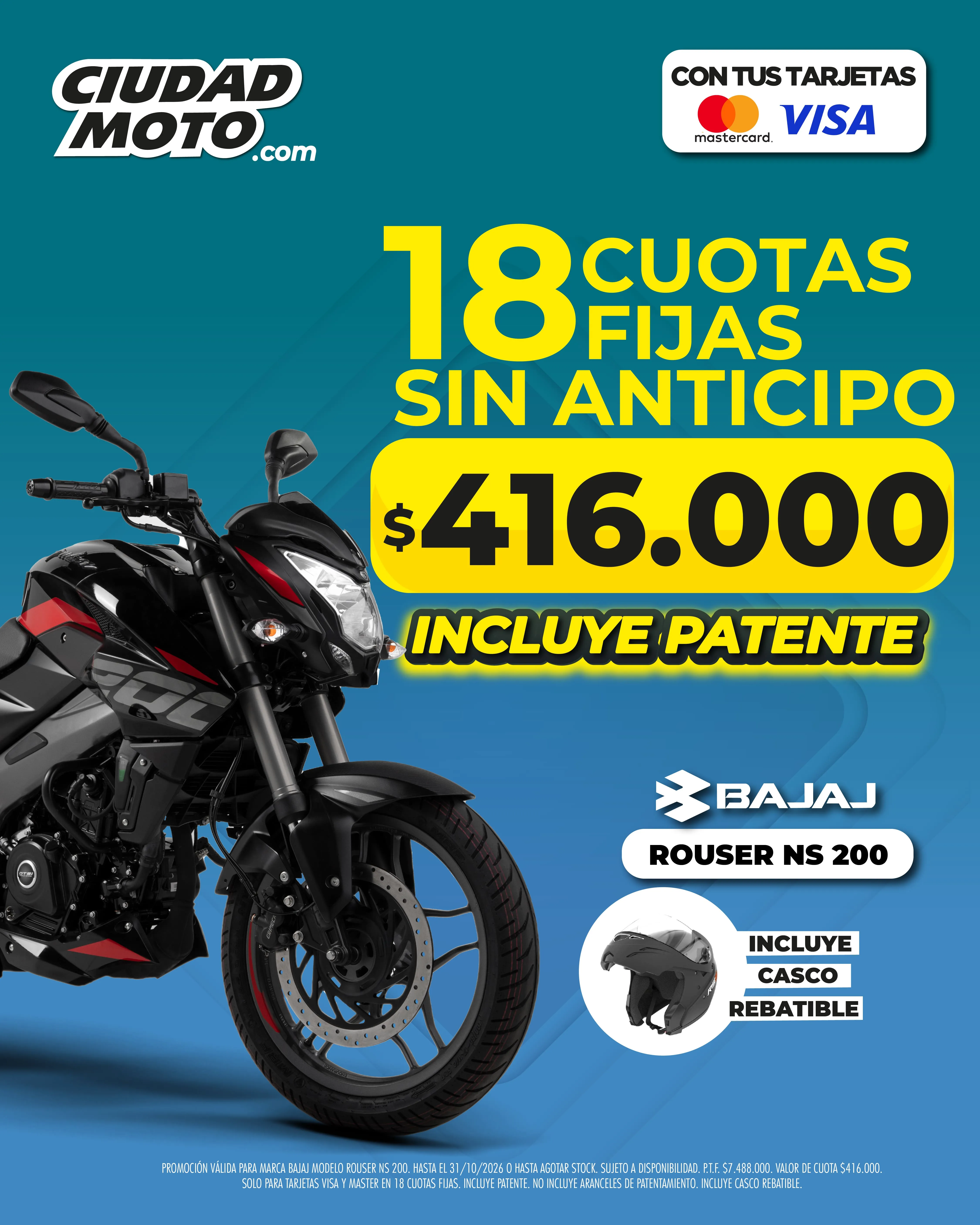 ROUSER NS 200