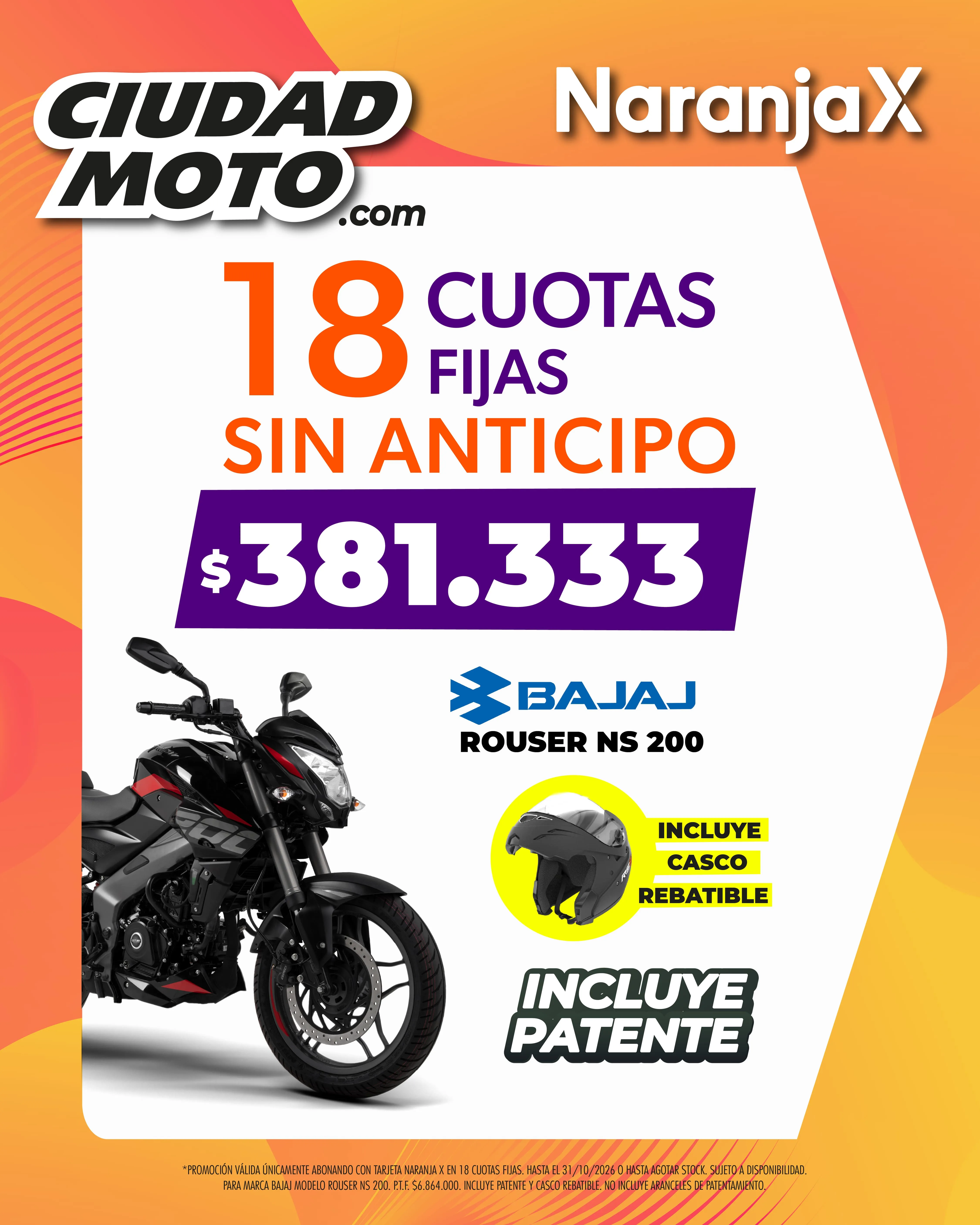 ROUSER NS 200